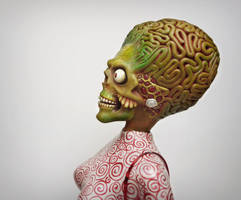 Martian Girl - Mars Attacks! 4 by LucaVanDort