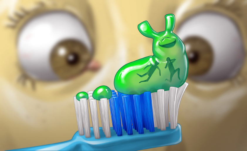 toothpaste slug