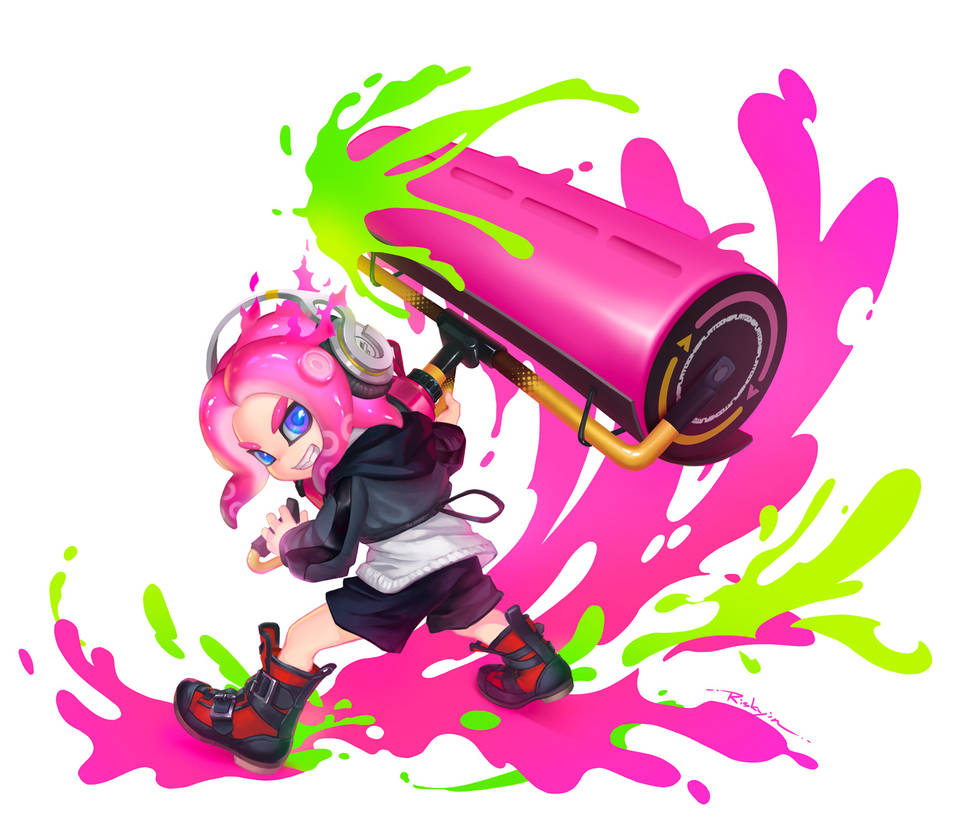 Splatoon octoling by theyin18 on DeviantArt