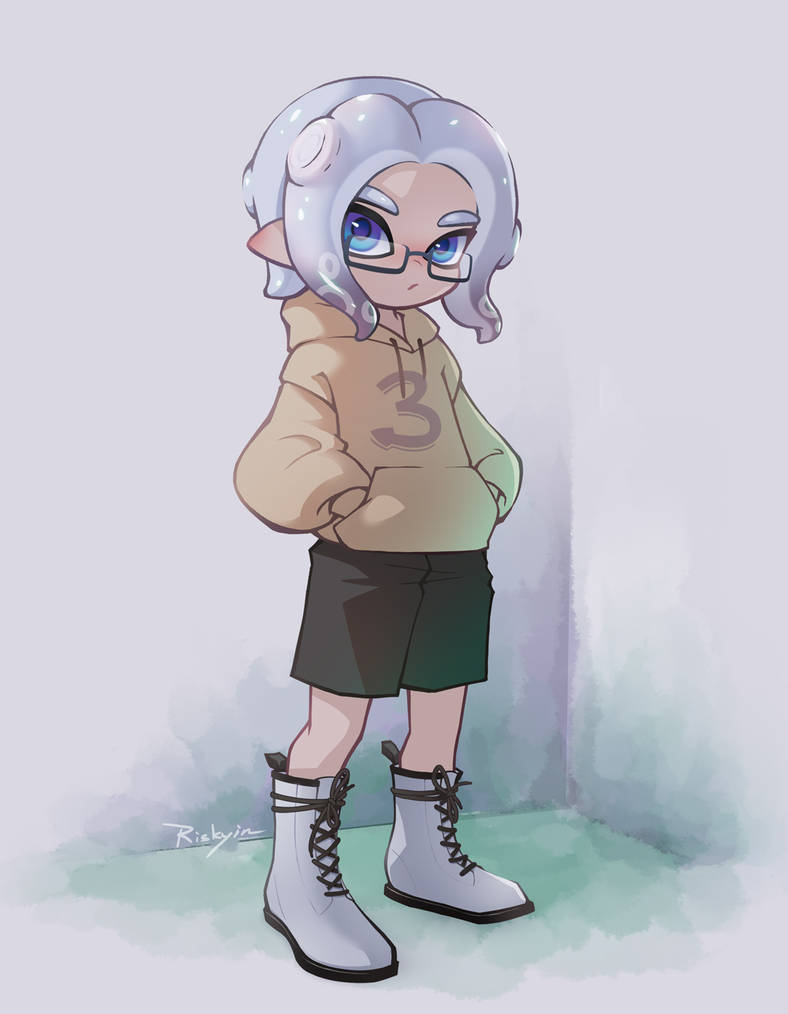 Splatoon octoling by theyin18 on DeviantArt