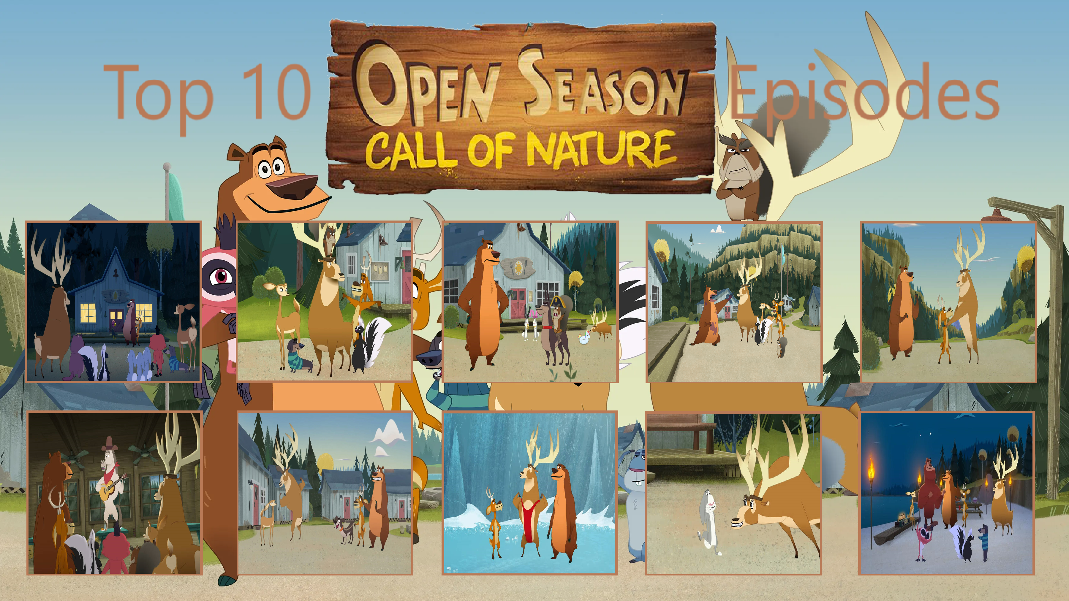 Deviantart Nature Call My Top 10 Open Season: Call of Nature Episodes by DisneyFawn95 on ...