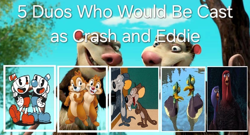 Disney Duo Deviantart 5 Duos Who Would Be Cast as Crash and Eddie by DisneyFawn95 on DeviantArt