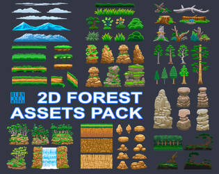 2D Forest Assets Pack