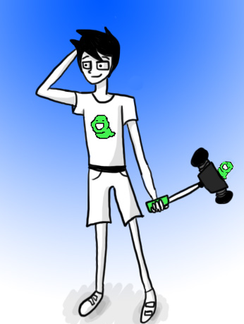 Homestuck Challenge Day 1- John Egbert