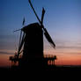 Twilight Windmill