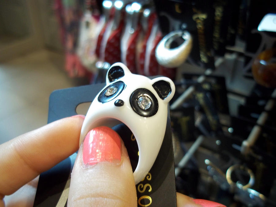 Panda Ring by ChocoKitty44 on DeviantArt