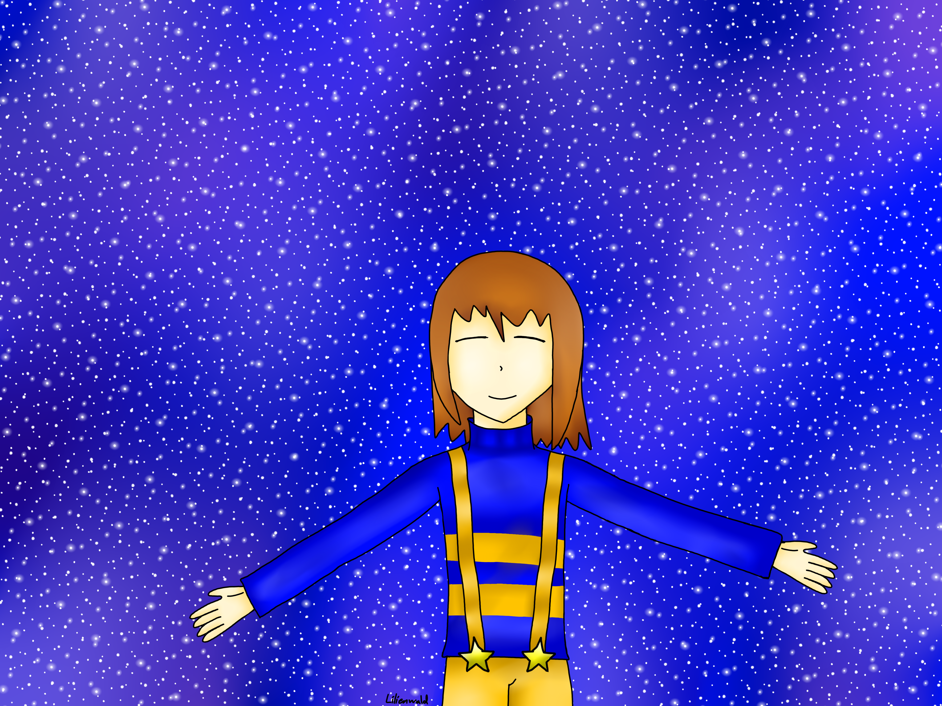 Outertale Frisk (Click once for better view)