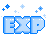EXP Icon: Blue