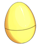 Yellow Plastic Egg