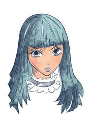Manga Girl 001