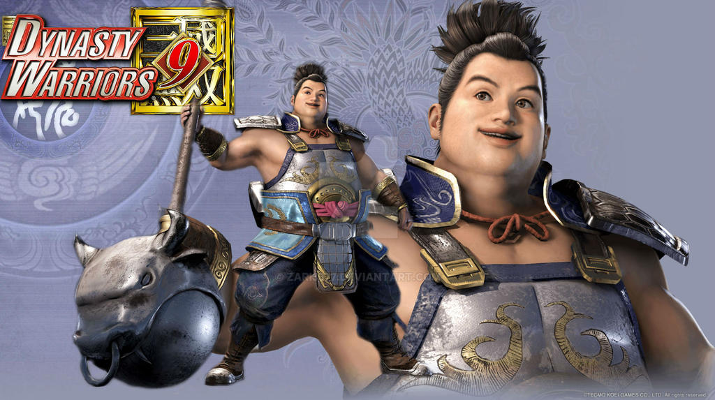 Dynasty warriors 9 Xu Zhu Wei by zari3377 on DeviantArt