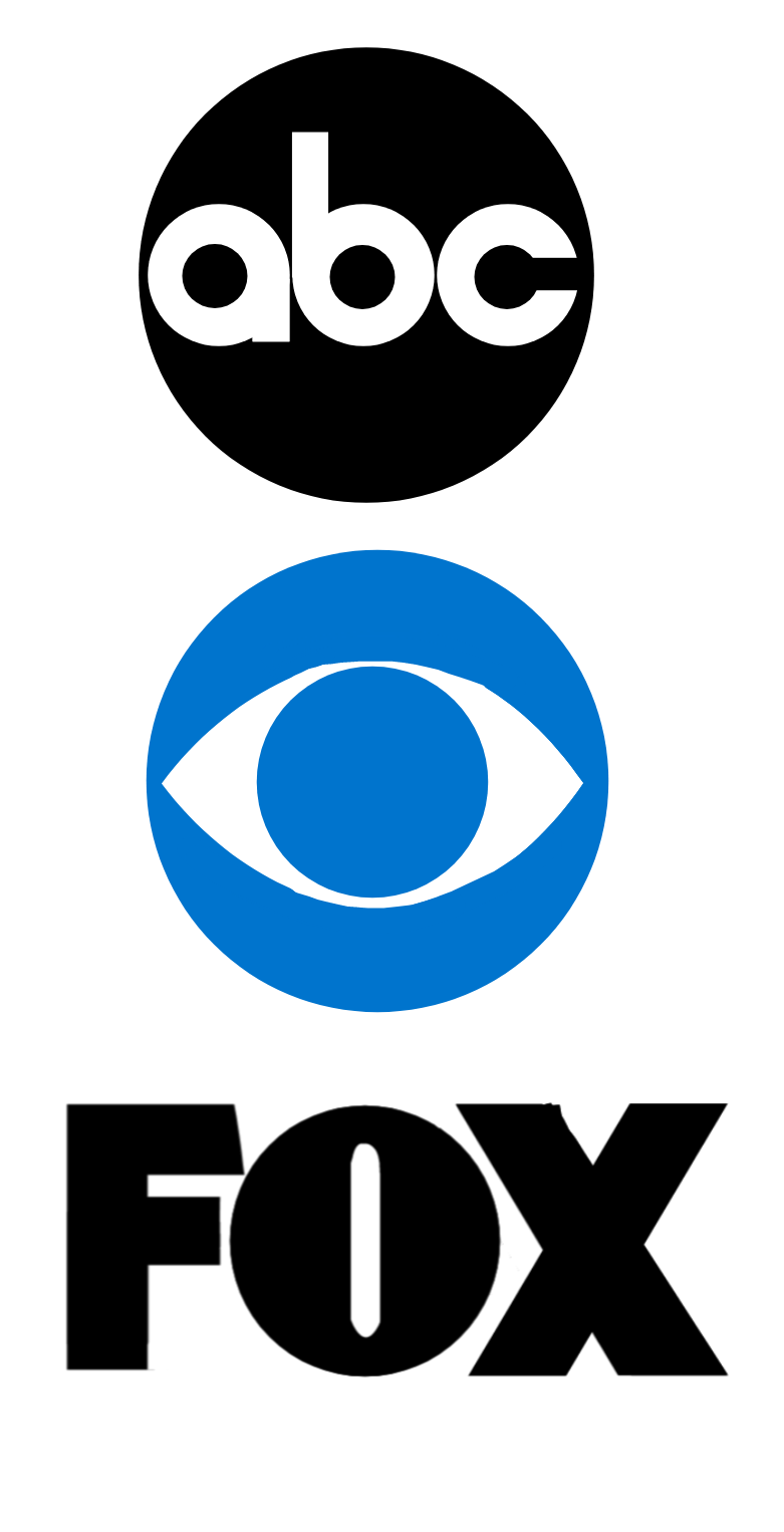 abc cbs fox by CloudzAltsArt on DeviantArt