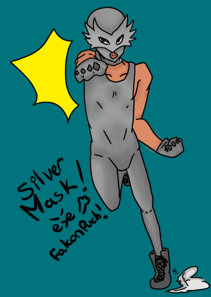 Silver Mask (Request Thedeadstroke )