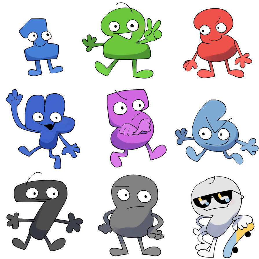 numbers by mitsuba229 on DeviantArt