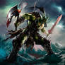 WOW fanart: Orc Death Knight