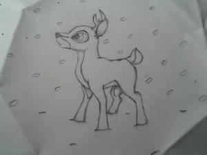 Snow Deer