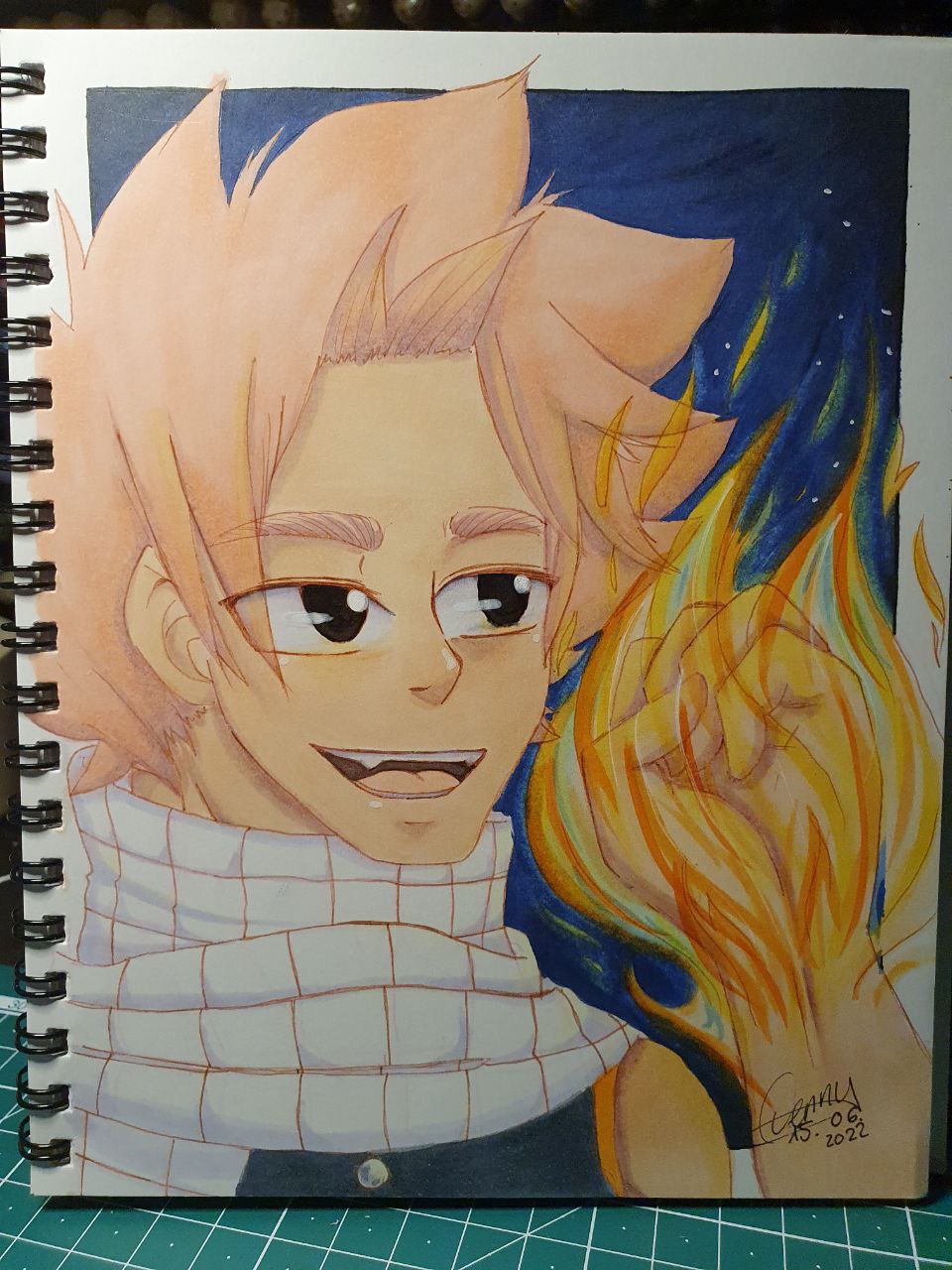 Natsu Dragneel - Fairy Tail, by ZXY8 by zxy8 on DeviantArt