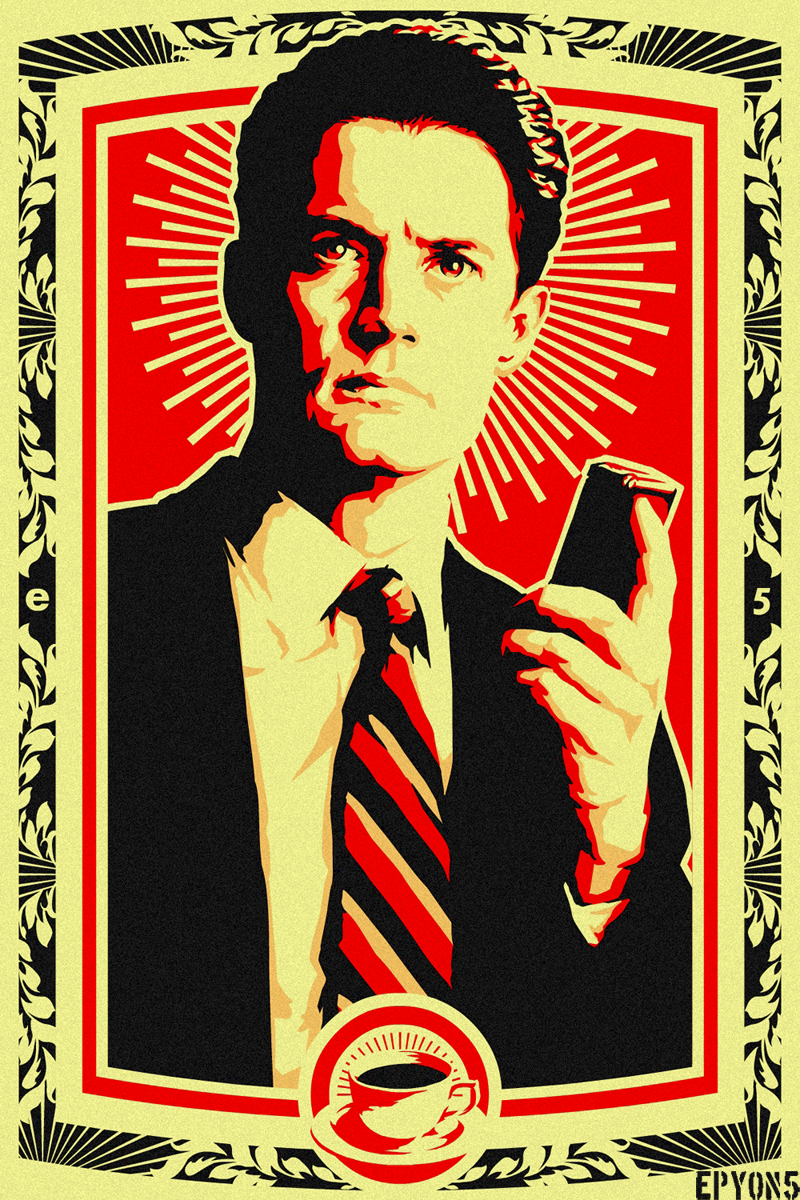 Twin Peaks design for a future painting.