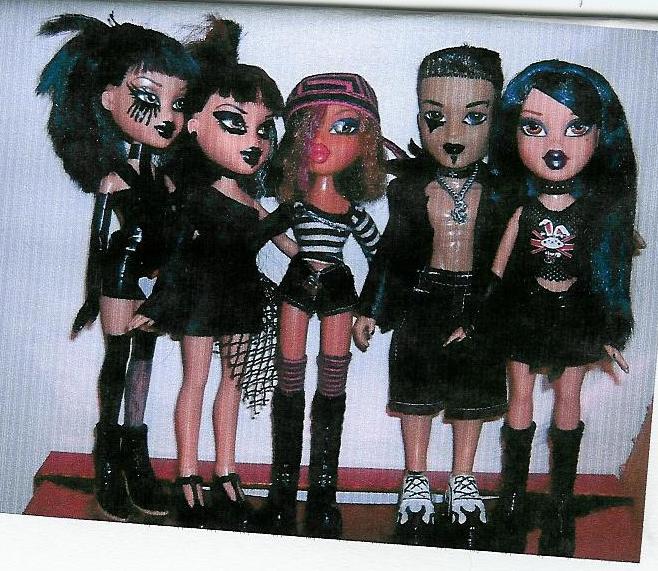 half finished bratz