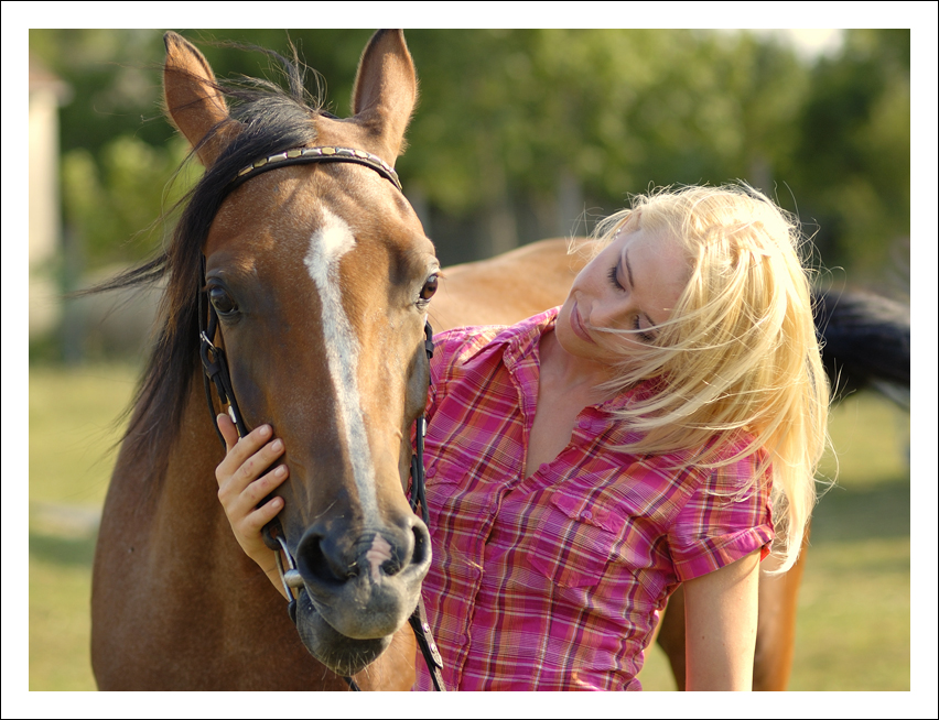 Girl and Horse 1