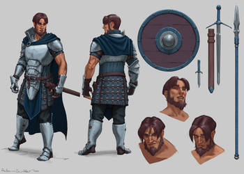 Chronicles of Loth - Galen Cooper Ref Sheet Armour