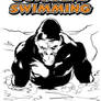 TitlePage for Gorillas Swimming