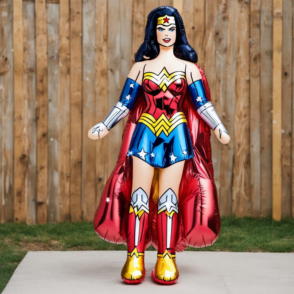 Inflatable Wonder Woman PVC Doll by inflatablelover8462 on DeviantArt