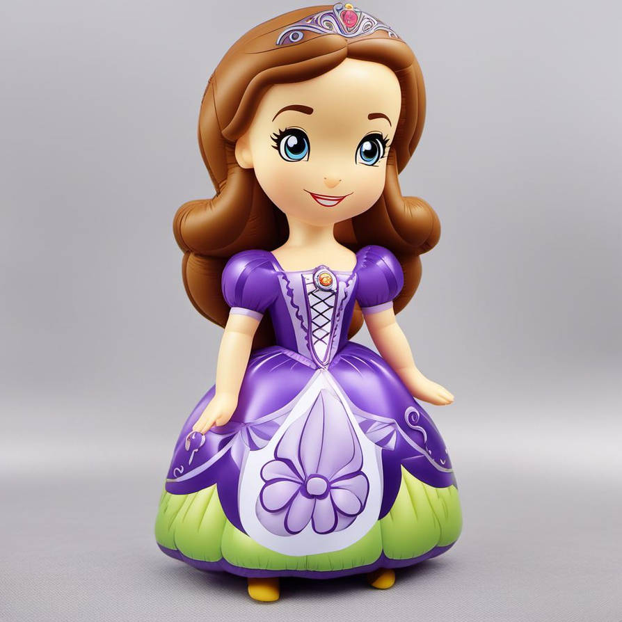 Inflatable Sofia the First PVC Doll by inflatablelover8462 on DeviantArt
