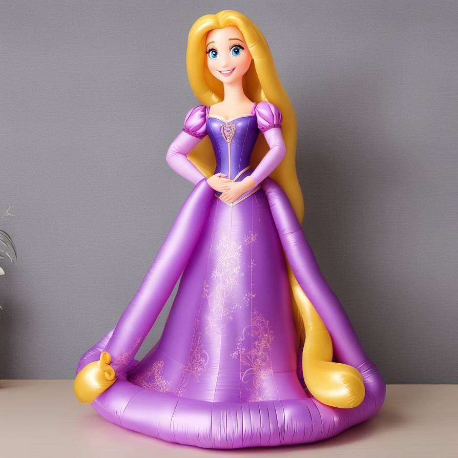 Inflatable Disney Princess Rapunzel PVC Doll by inflatablelover8462 on ...