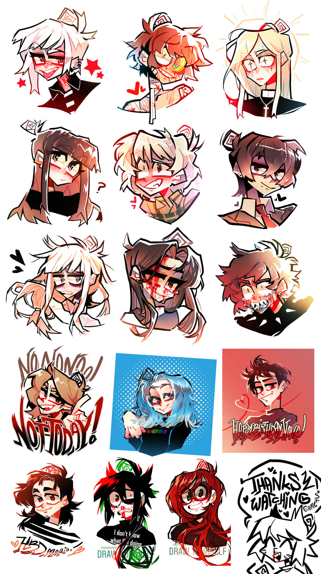 Bust commissions by zukich on DeviantArt
