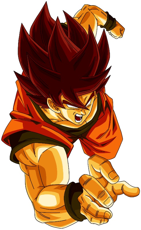 False Super Saiyan Goku by Rib1515 on DeviantArt