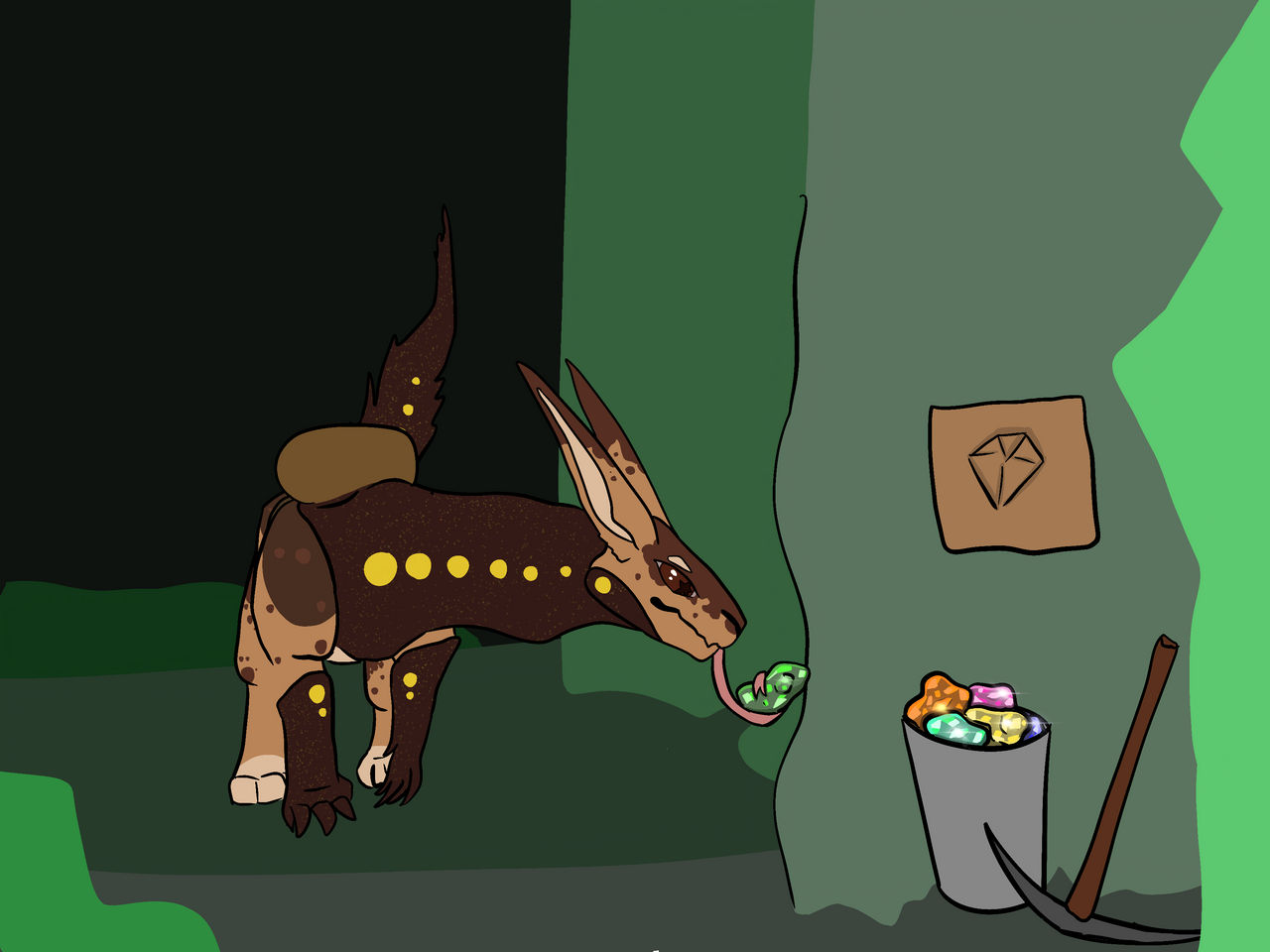 Shiny Rocks by JetMist on DeviantArt