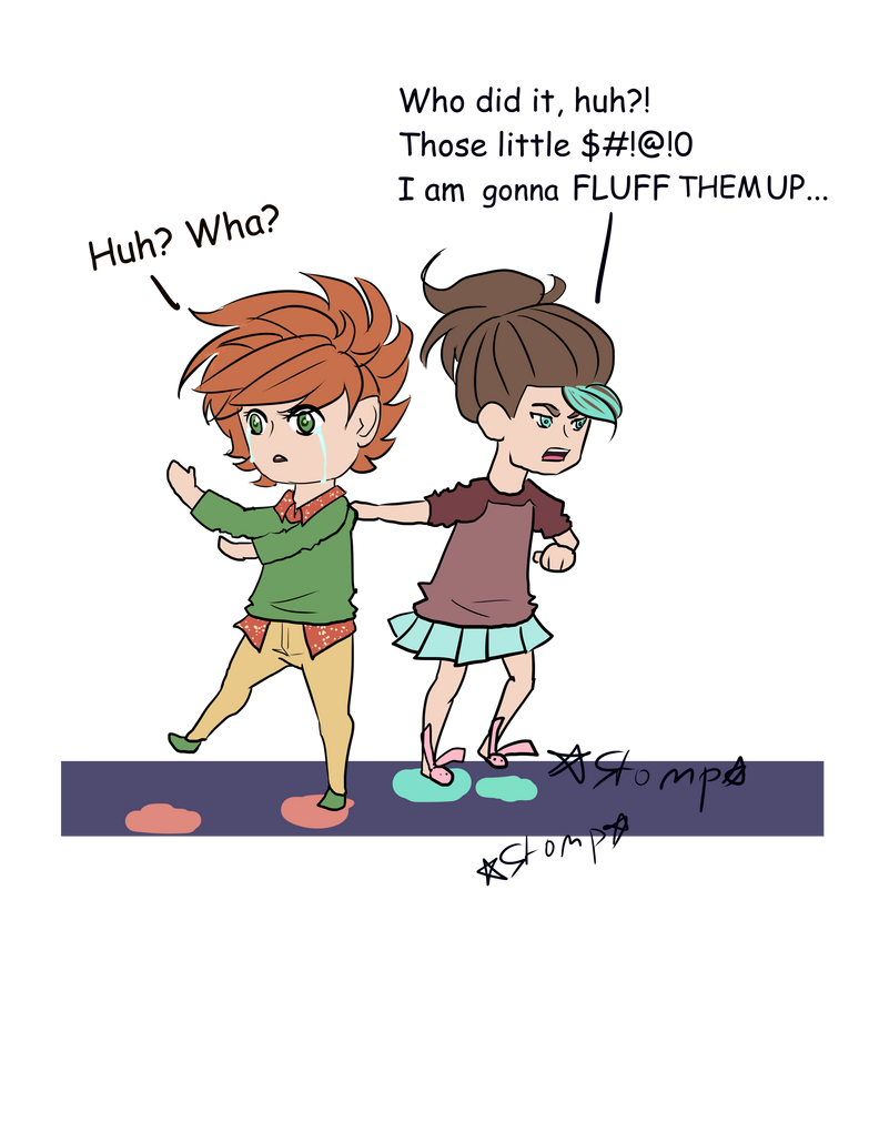 Fluff them up by RadioactiveFluff on DeviantArt