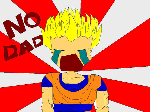 gohan crying by shaunjon87 on DeviantArt