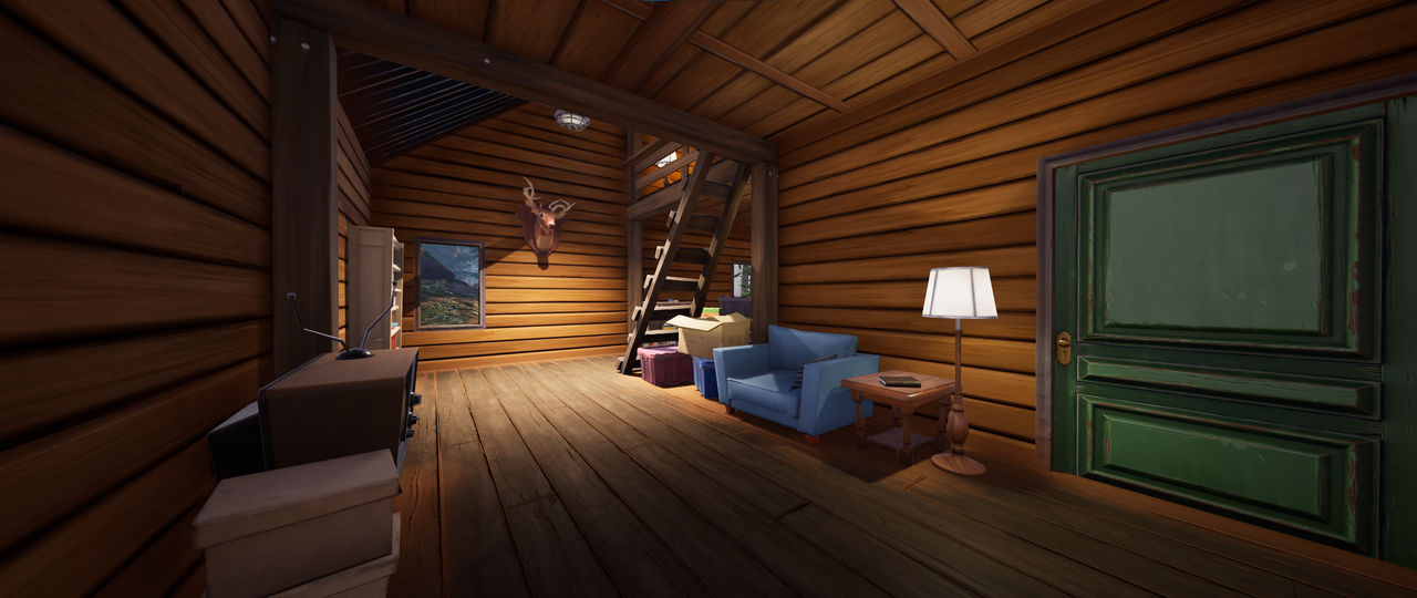 Fortnite Random Room Cabin Interior Fortnite Wallpaper V2 by ChaseRosenthal on DeviantArt
