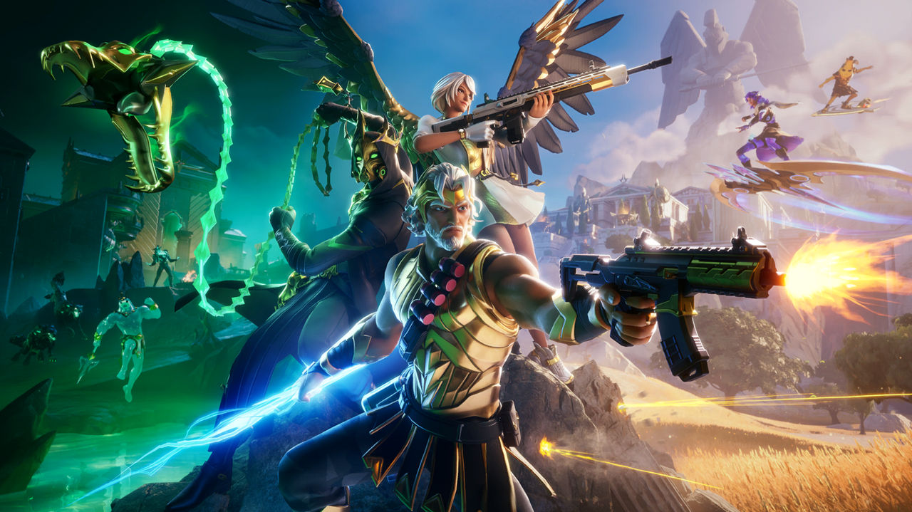 Rise of The Pantheon | Fortnite Loading Screen by ChaseRosenthal on ...