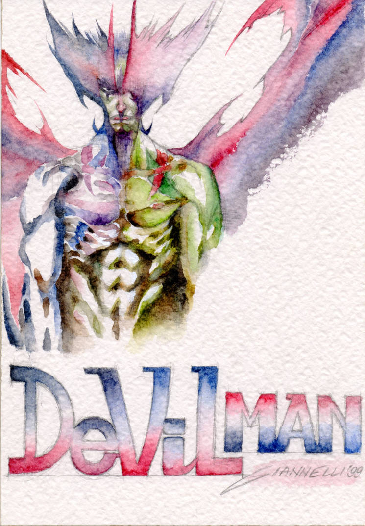 Devilman Fan Art by diobrando74 on DeviantArt