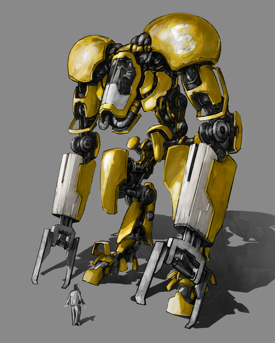 Robo excavator by MarcinTurecki on DeviantArt