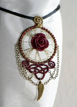 kind of art nouveau pendant