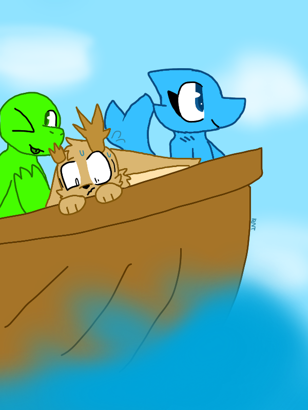 Bfb DB au Art-tober: day 12- seven seas (rushed) by ItsRoshytime on ...