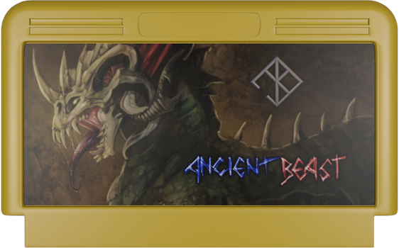 Ancient Beast NES cartridge by DreadKnight666