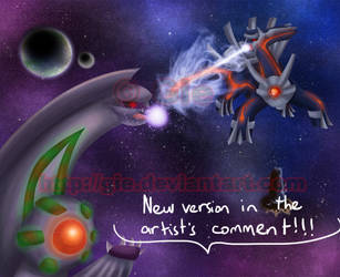 Primal Palkia VS Primal Dialga