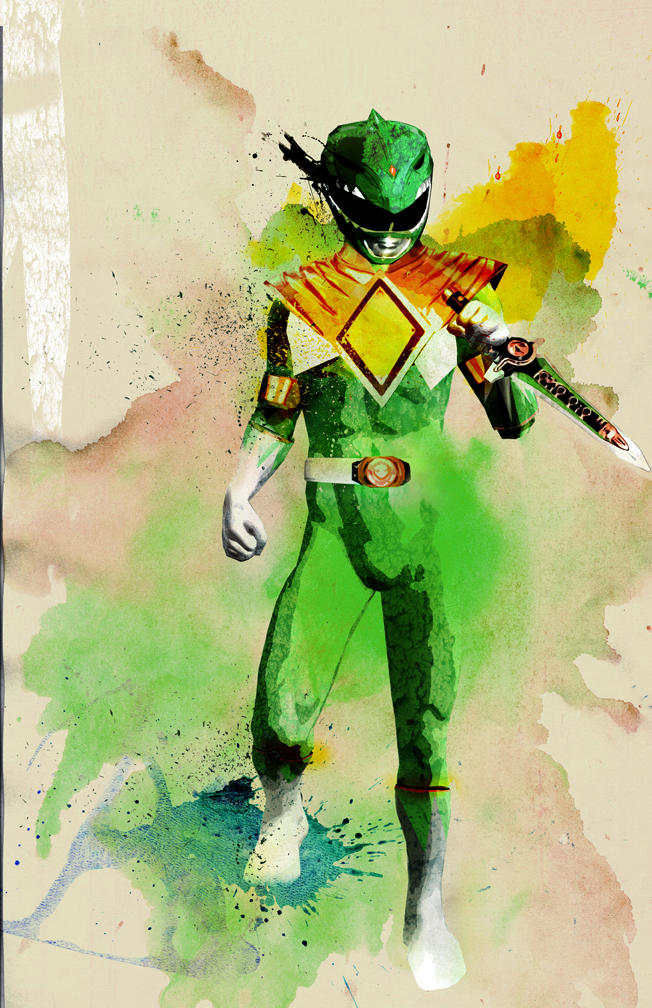 The Green Power Ranger by skyscraper48 on DeviantArt