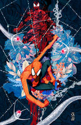 Spider Man and Carnage Blue