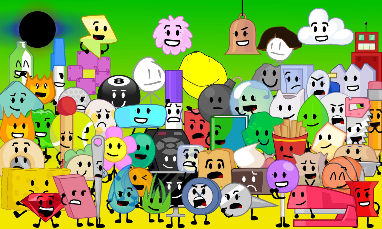 The Whole Cast of BFDI/BFDIA/IDFB/BFB by JM66AmazingArt on DeviantArt