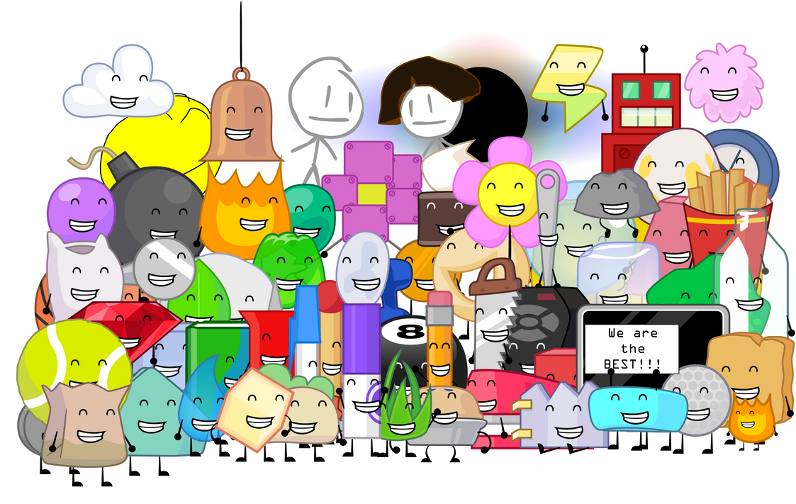 The Whole Cast of BFDI/BFDIA/IDFB/BFB (2020) by JhonneMaster66 on ...