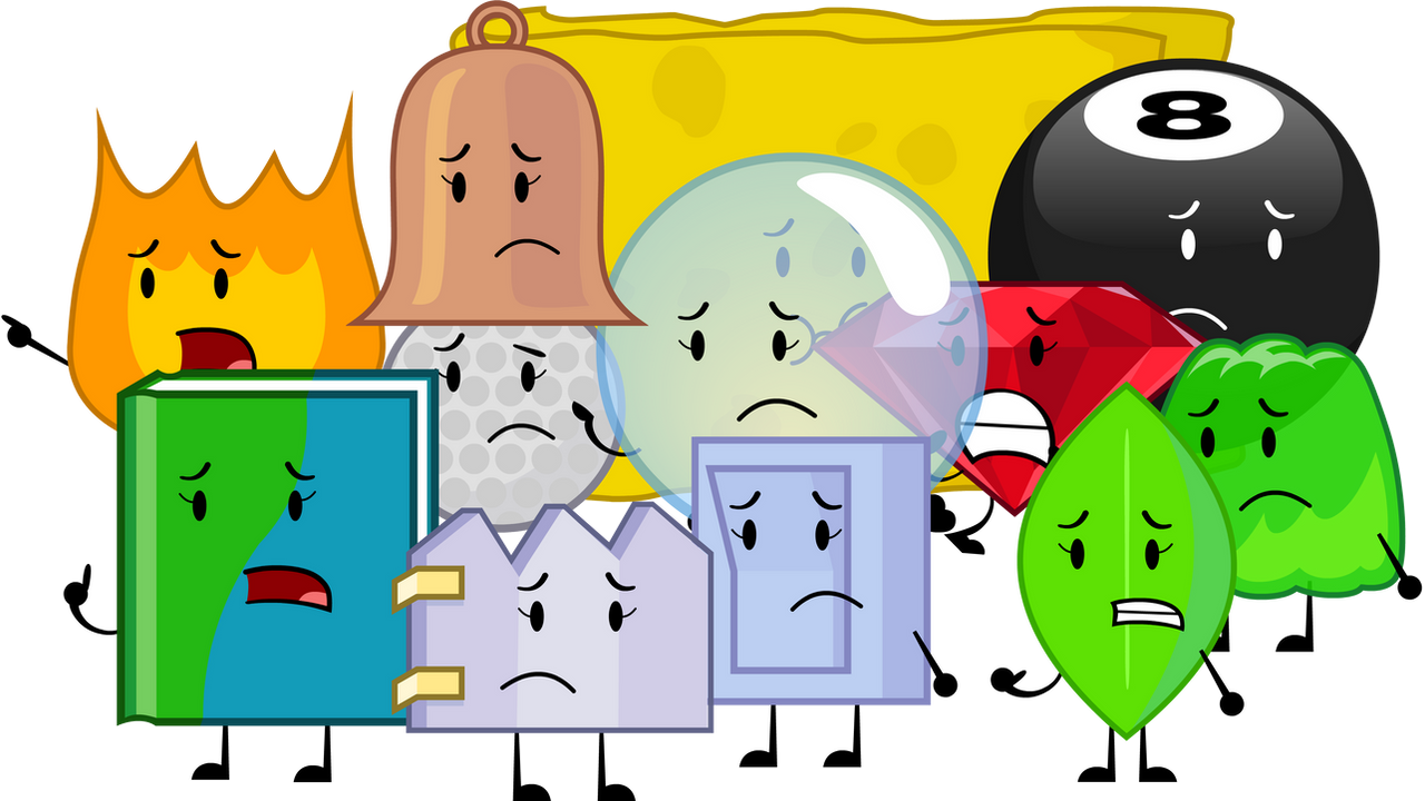 BFDI Sad Characters by JhonneMaster66 on DeviantArt