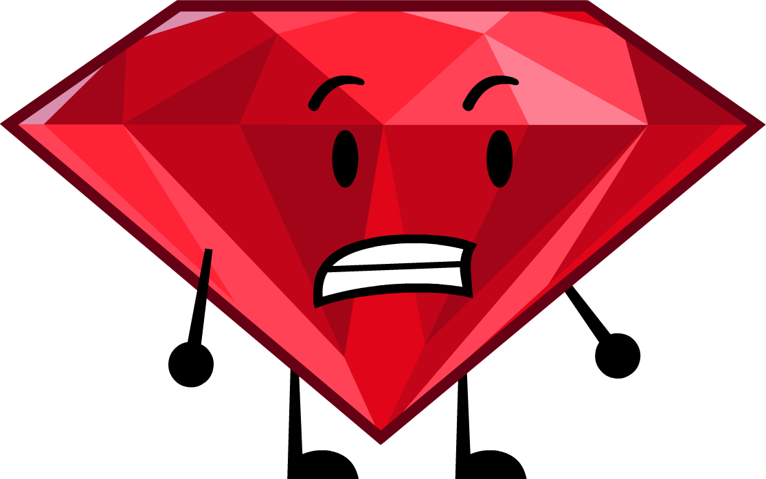 Ruby with the BFDI pose by JhonneMaster66 on DeviantArt