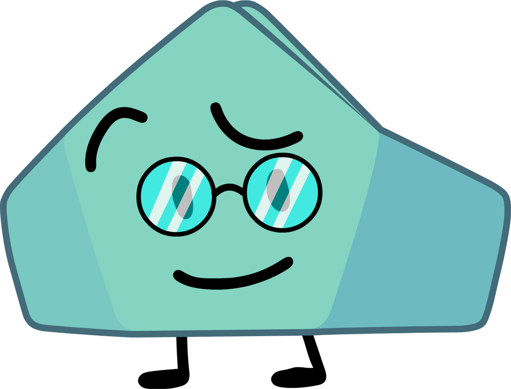Foldy BFB pose with glasses by JhonneMaster66 on DeviantArt
