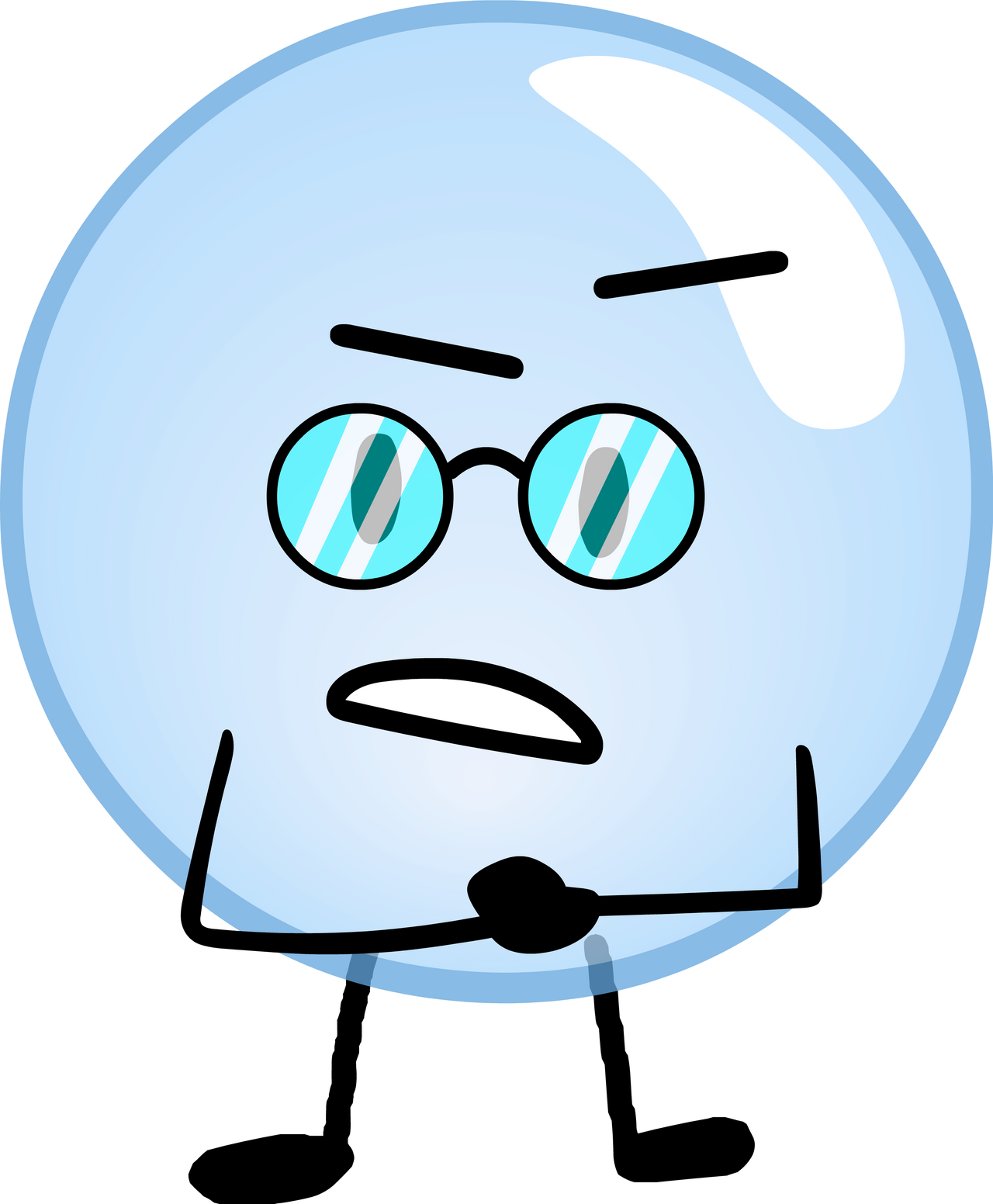 Smiling Bfb Model Another edited BFB pose by JM66AmazingArt on DeviantArt